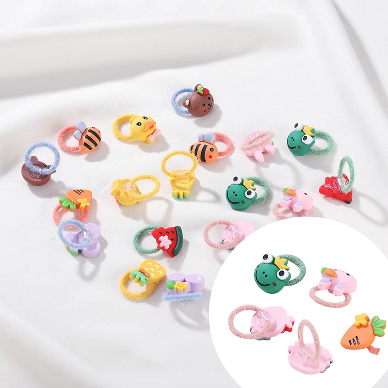 CHIMERA 20pcs Cute Hair Elastic Ties for Children Multicolor Animal Fruits Hair Bands Headwear Ponytail Holder Hair Scrunchies
CHIMERA 20pcs Cute Hair Elastic Ties for Children Multicolor Animal Fruits Hair Bands Headwear Ponytail Holder Hair Scrunchies