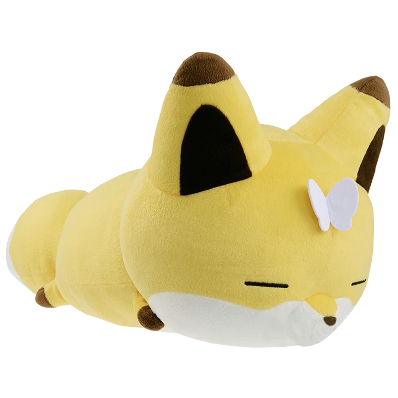 New Cute Tanuki to Kitsune Fox With Butterfly Laying Sleeping Big Plush Plushie Stuffed Animals Pillow Doll Toy 56cm Kids Gifts
New Cute Tanuki to Kitsune Fox With Butterfly Laying Sleeping Big Plush Plushie Stuffed Animals Pillow Doll Toy 56cm Kids Gifts