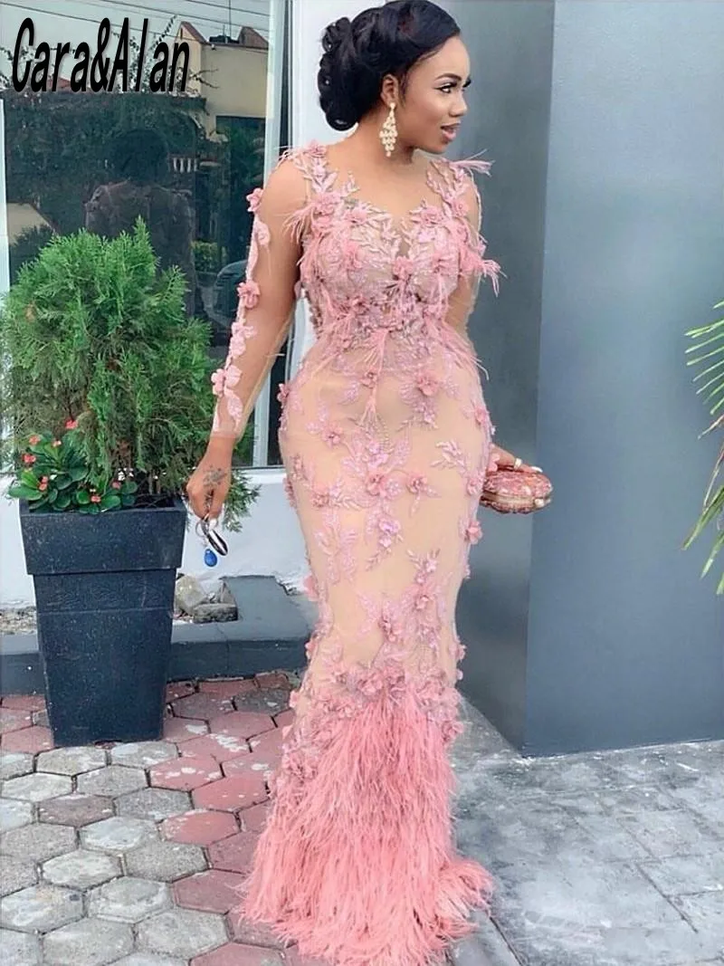 Aso Ebi Mermaid Evening Dresses Luxurious Beaded Long Sleeves Prom Dress Feather Formal Party Second Reception Gowns Customized
Aso Ebi Mermaid Evening Dresses Luxurious Beaded Long Sleeves Prom Dress Feather Formal Party Second Reception Gowns Customized