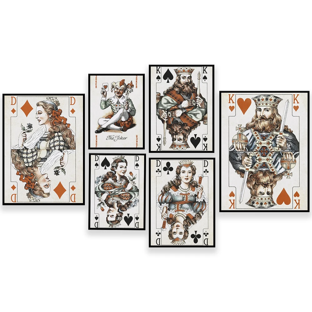 Jack of Clubs WALL ART- Hearts, Spades, and Diamond Queen playing card posters, a gift for her from game room decoration 
Jack of Clubs WALL ART- Hearts, Spades, and Diamond Queen playing card posters, a gift for her from game room decoration