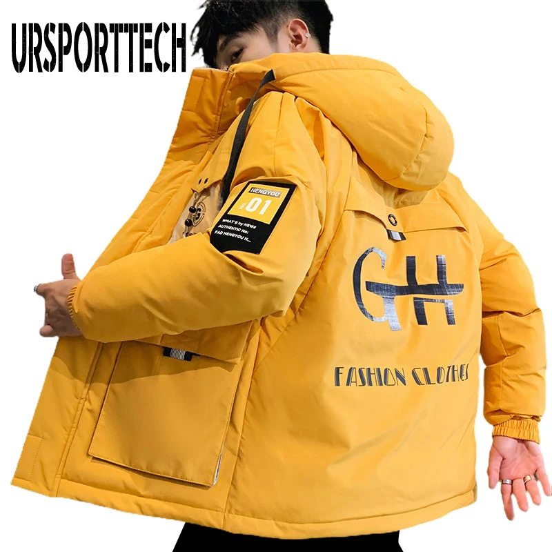 URSPORTTECH, зимняя куртка, Мужская парка, корейская мода, толстая, теплая, с капюшоном, с хлопковой подкладкой, куртки, Мужская одежда, тонкий пуховик, хлопковые пальто
URSPORTTECH, зимняя куртка, Мужская парка, корейская мода, толстая, теплая, с капюшоном, с хлопковой подкладкой, куртки, Мужская одежда, тонкий пуховик, хлопковые пальто