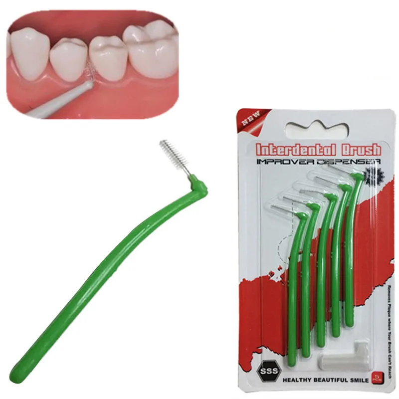 High Quality 5 Pcs/ Pack L Forms Adults Interdental Brush 0.5MM Oral Hygiene Dental Cleaner Care Brushes Tooth Care
High Quality 5 Pcs/ Pack L Forms Adults Interdental Brush 0.5MM Oral Hygiene Dental Cleaner Care Brushes Tooth Care