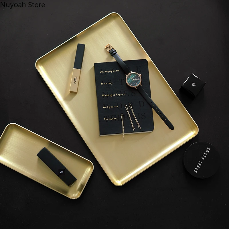 Nordic Home Brass Tray Decoration Ornaments Thickened Material Square Brass Plate Photo Props Copper Plate Home Decoration
Nordic Home Brass Tray Decoration Ornaments Thickened Material Square Brass Plate Photo Props Copper Plate Home Decoration