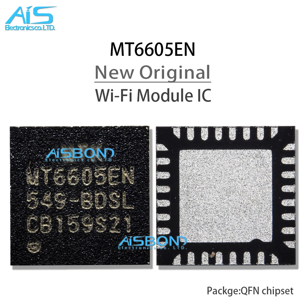 2pcs/lot MT6625LN MT6605EN MT6605N MT6625N MT6631N MT6627N MT5931A MT5931SA WiFi Module ic chip
2pcs/lot MT6625LN MT6605EN MT6605N MT6625N MT6631N MT6627N MT5931A MT5931SA WiFi Module ic chip