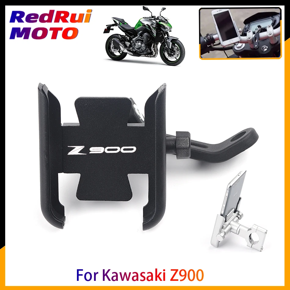 For Kawasaki Z900 z900 Motorcycle CNC Aluminum Mobile Phone Holder GPS Navigator Rearview Mirror Handlebar Bracket Accessories
For Kawasaki Z900 z900 Motorcycle CNC Aluminum Mobile Phone Holder GPS Navigator Rearview Mirror Handlebar Bracket Accessories