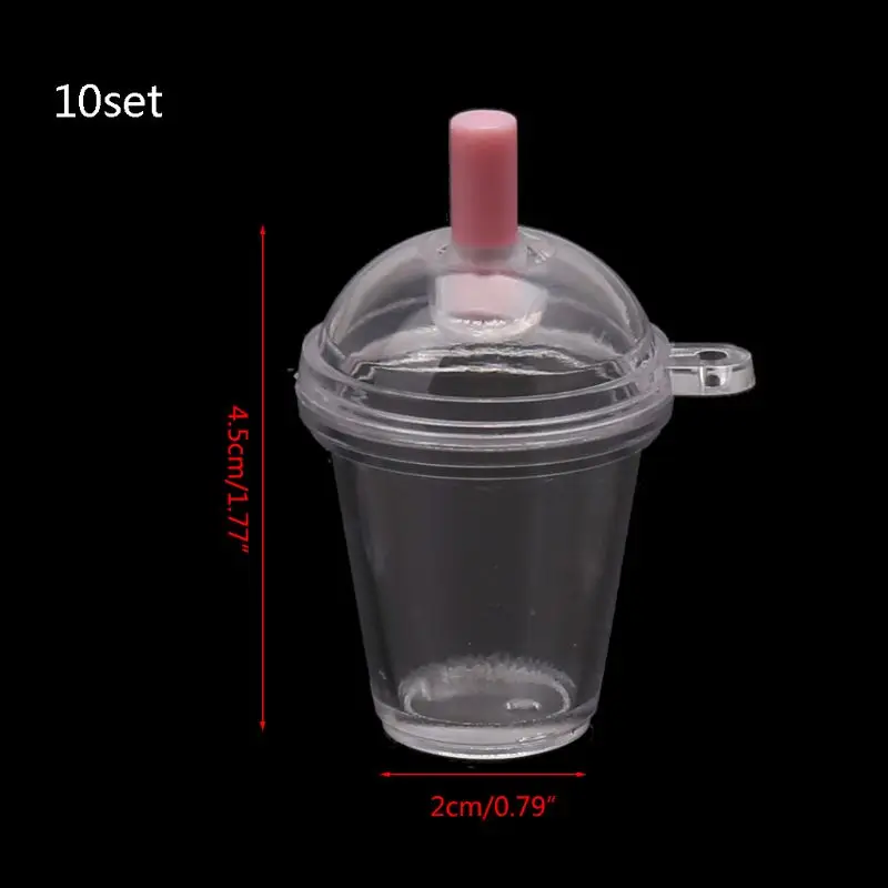 10Pcs Mini Frappuccino Cup Coffee Cup Dollhouse Miniature Simulation Plastic Cake Ice Cream Cups Keychain Jewelry Making
10Pcs Mini Frappuccino Cup Coffee Cup Dollhouse Miniature Simulation Plastic Cake Ice Cream Cups Keychain Jewelry Making