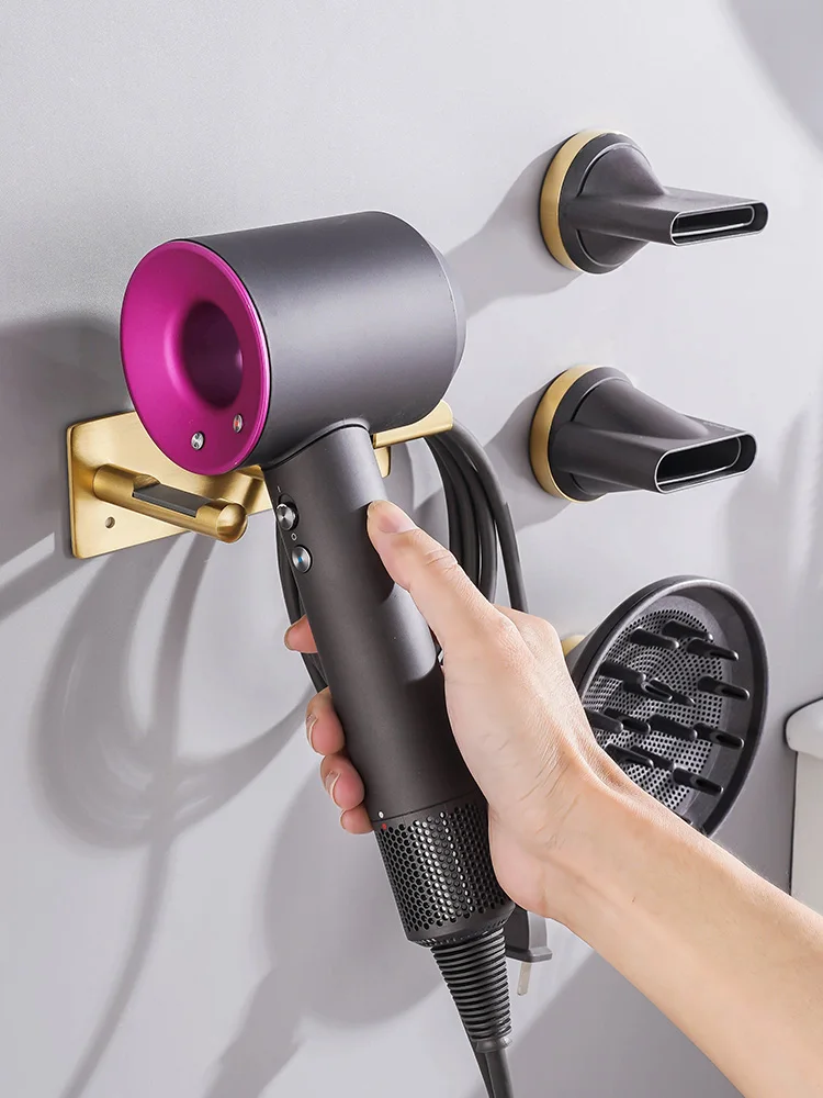 Hair Dryer Rack for Dyson Nail Free Installation Hair Dryer Holder Bathroom Storage Rack Electric Blower Rack Bath Accessories
Hair Dryer Rack for Dyson Nail Free Installation Hair Dryer Holder Bathroom Storage Rack Electric Blower Rack Bath Accessories