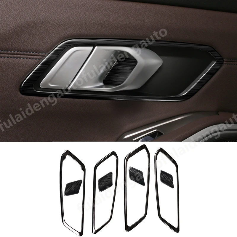 For BMW 3 Series G20 2019-2020 stainless steel Interior Door Handle Bowl Frame Cover door bowl sticker trim Car Accessories
For BMW 3 Series G20 2019-2020 stainless steel Interior Door Handle Bowl Frame Cover door bowl sticker trim Car Accessories