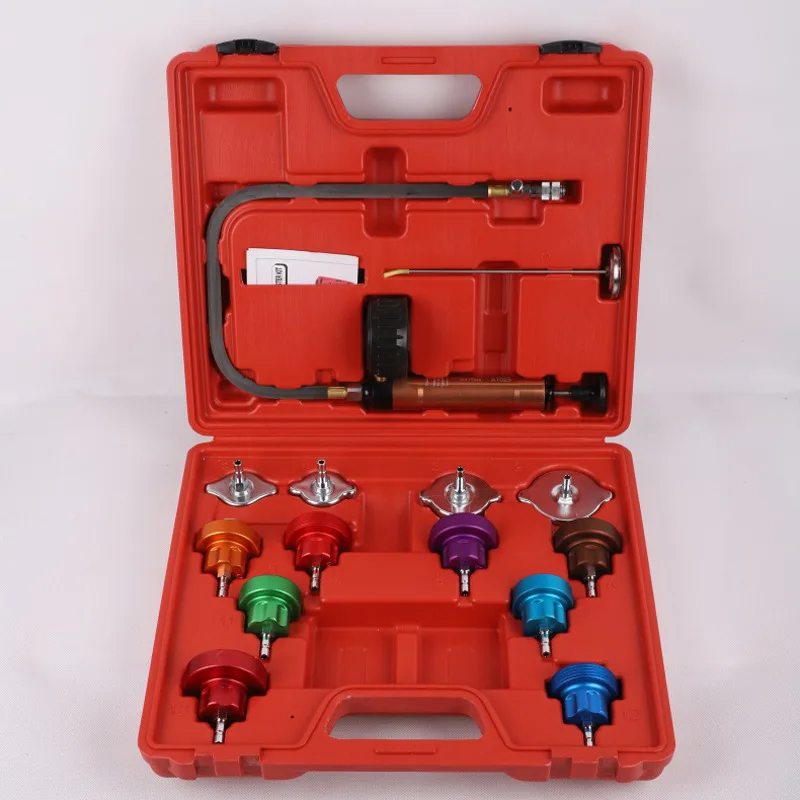 14 sets of water tank leak detector, car water tank leak detector, pressure gauge, water tank detection tool
14 sets of water tank leak detector, car water tank leak detector, pressure gauge, water tank detection tool