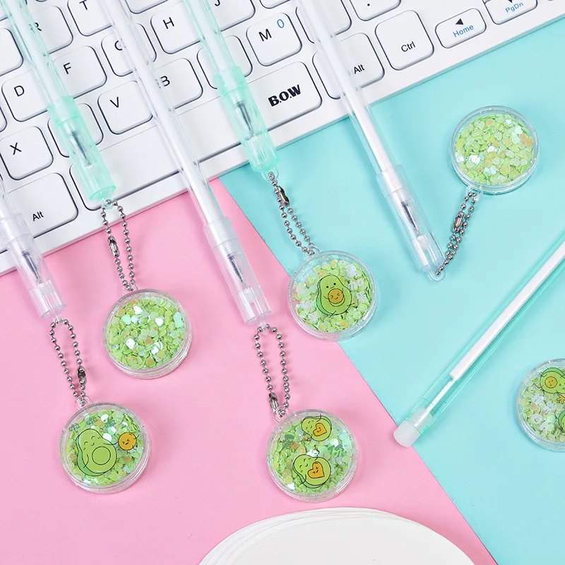24 PCs Cute Creative Avocado Sequin Pendant Gel Pen School Office Signature Pen Student Exam Writing Pen Learning Stationery
24 PCs Cute Creative Avocado Sequin Pendant Gel Pen School Office Signature Pen Student Exam Writing Pen Learning Stationery