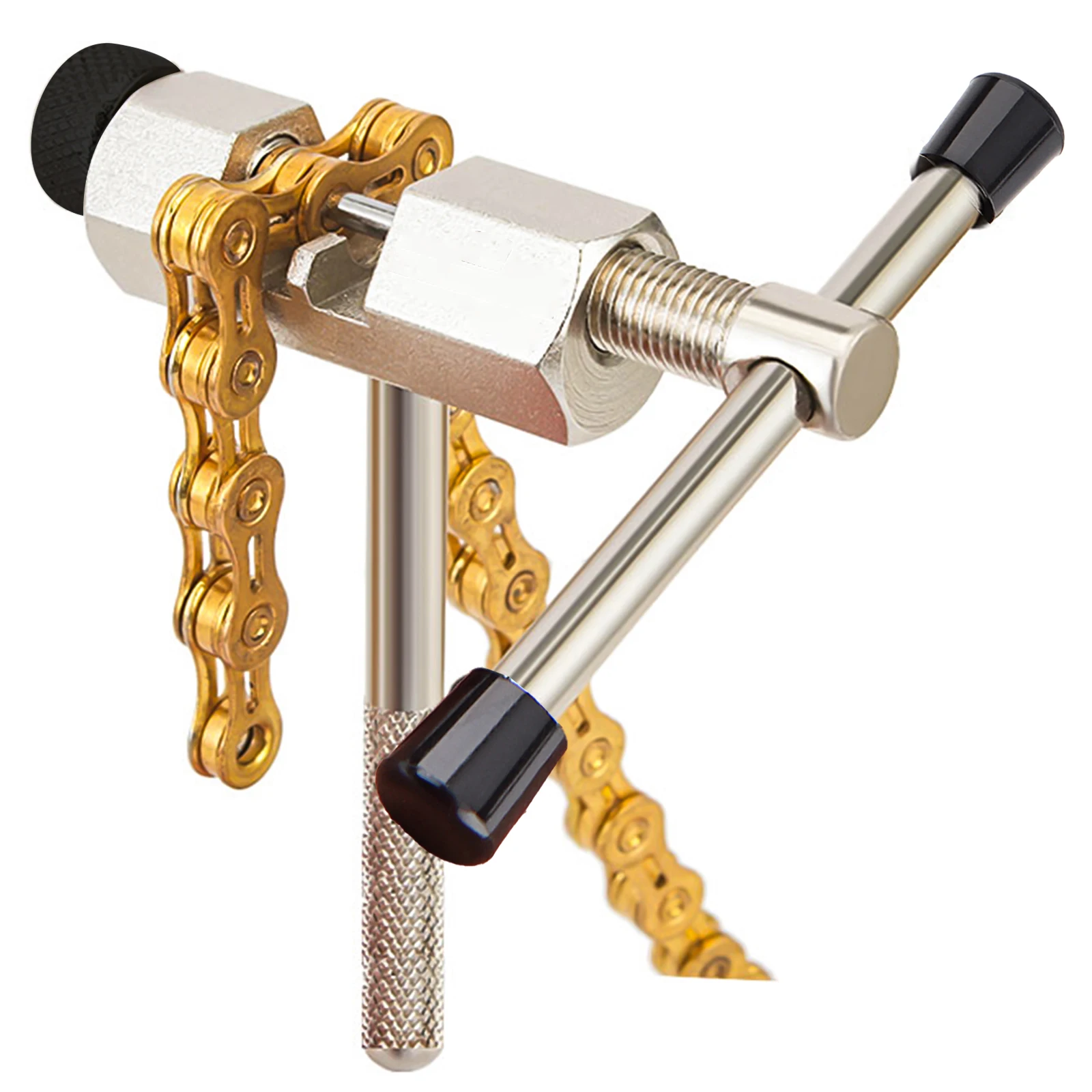 Bicycle Mountain Bike Chain Remover Chain Cutter Bike Remove Chain Tool Changeable Thimble Bike Repairing Tool Bike Accessories
Bicycle Mountain Bike Chain Remover Chain Cutter Bike Remove Chain Tool Changeable Thimble Bike Repairing Tool Bike Accessories