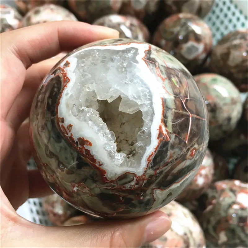 Natural Crystal Ball Healing Stones Gemstone Rainforest Sphere For Home Decoration
Natural Crystal Ball Healing Stones Gemstone Rainforest Sphere For Home Decoration