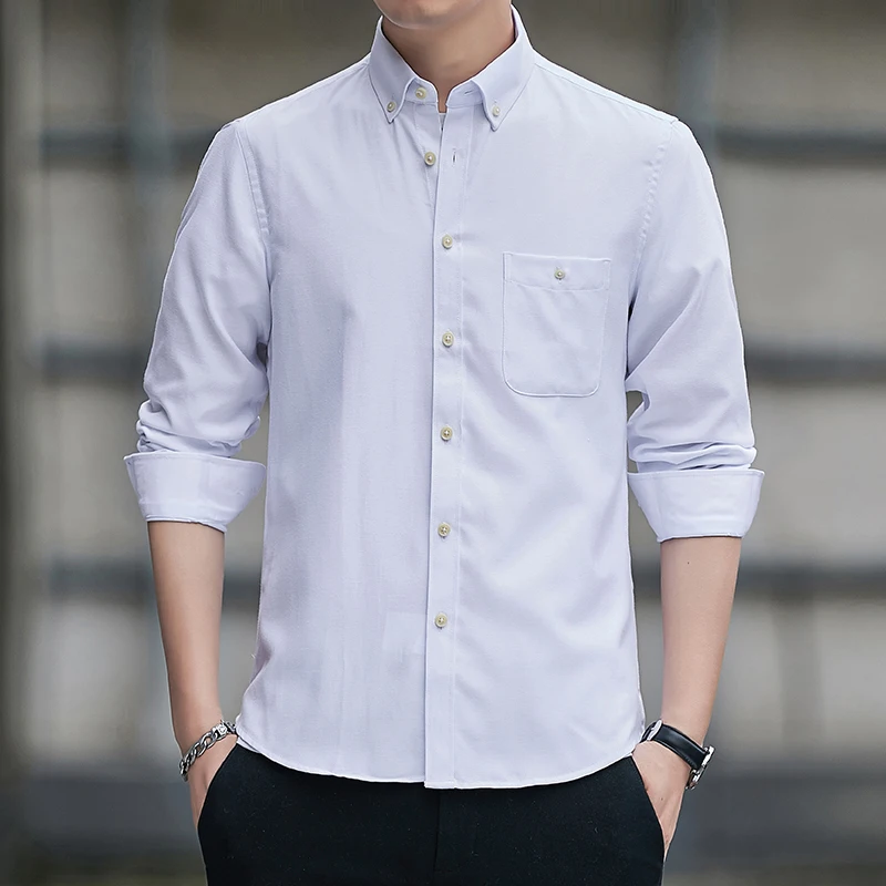 Hot Fashion Men's White Shirts Male Harajuku Korea Fashion Daily Casual Long Sleeve Slim Fit Cotton Oxford Shirt 4XL 5XL
Hot Fashion Men's White Shirts Male Harajuku Korea Fashion Daily Casual Long Sleeve Slim Fit Cotton Oxford Shirt 4XL 5XL