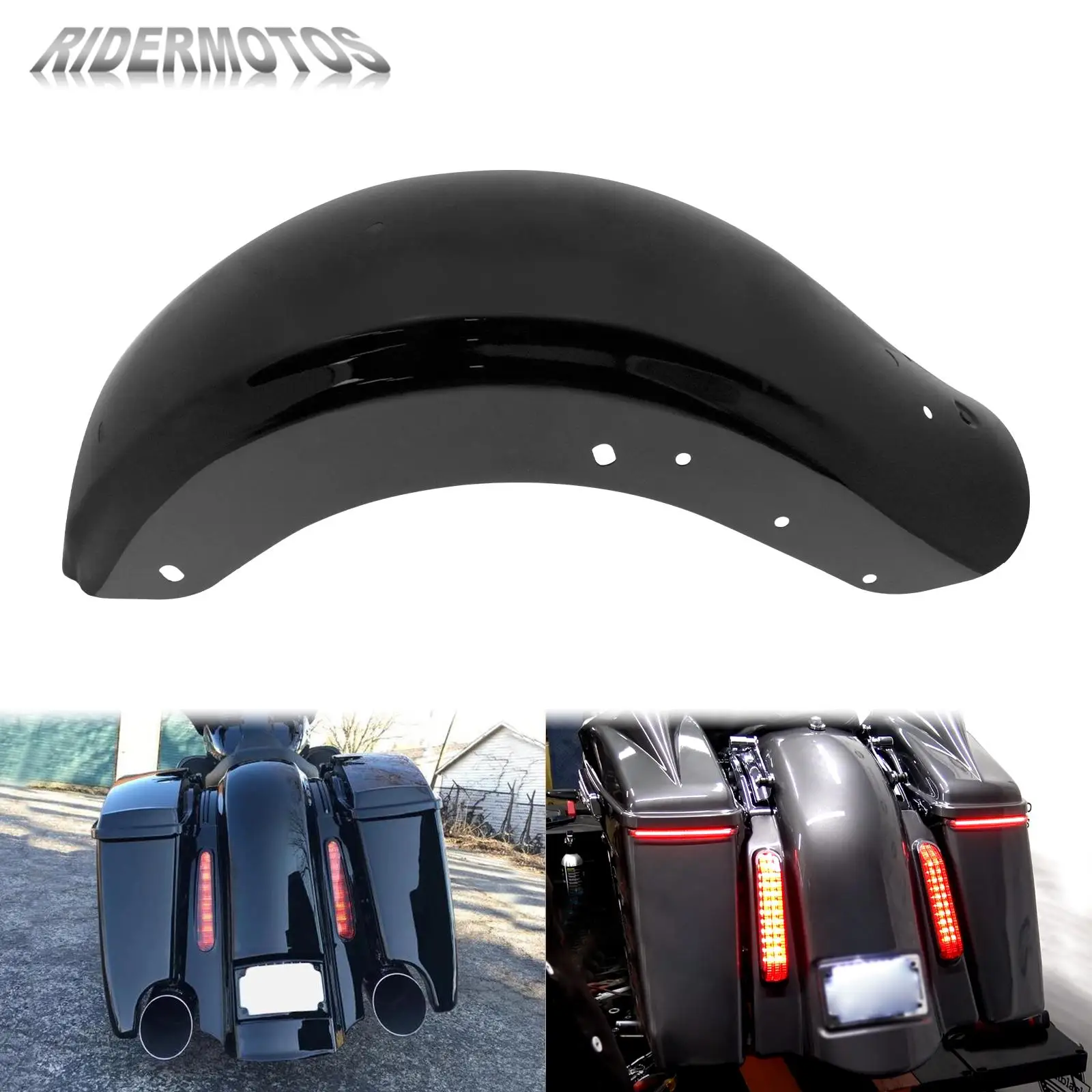 Motorcycle Rear Fender Mudguard Wheel Cover Black Protector Iron For Harley Touring Ultra Limited Electra Street Glide 2009-Up
Motorcycle Rear Fender Mudguard Wheel Cover Black Protector Iron For Harley Touring Ultra Limited Electra Street Glide 2009-Up