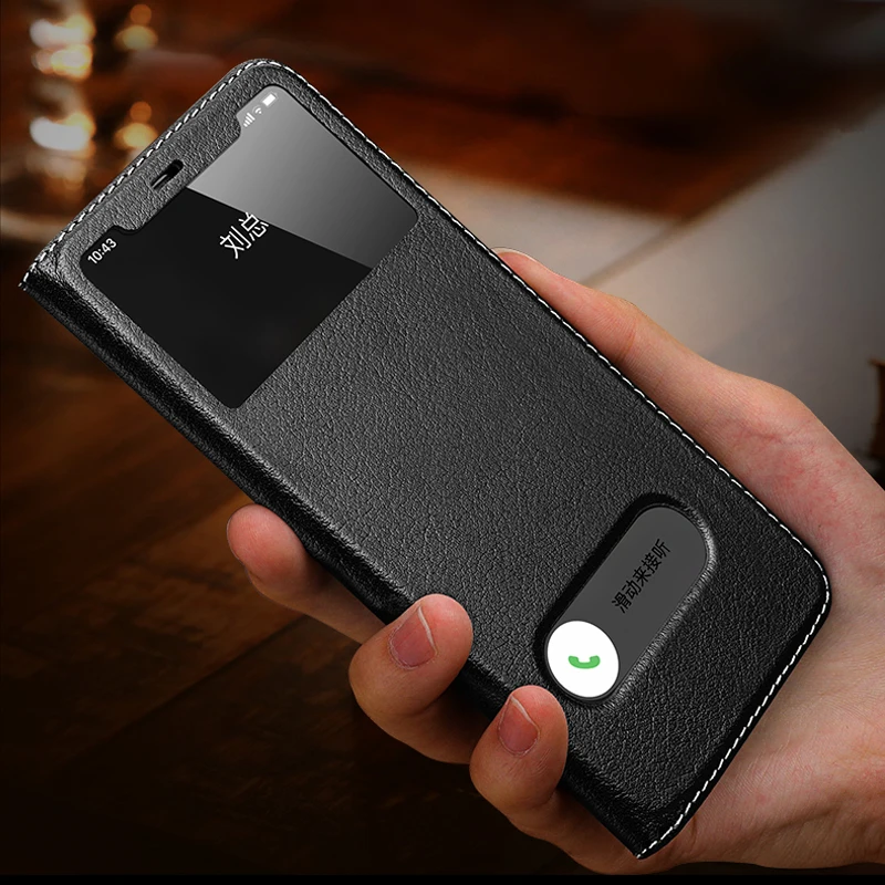 Magnetic 100% Genuine Leather View Window Case for iPhone 16 15 14 13 12 11 Pro MAX XR X Plus Case Wallet Flip Stand Free Answer
Magnetic 100% Genuine Leather View Window Case for iPhone 16 15 14 13 12 11 Pro MAX XR X Plus Case Wallet Flip Stand Free Answer