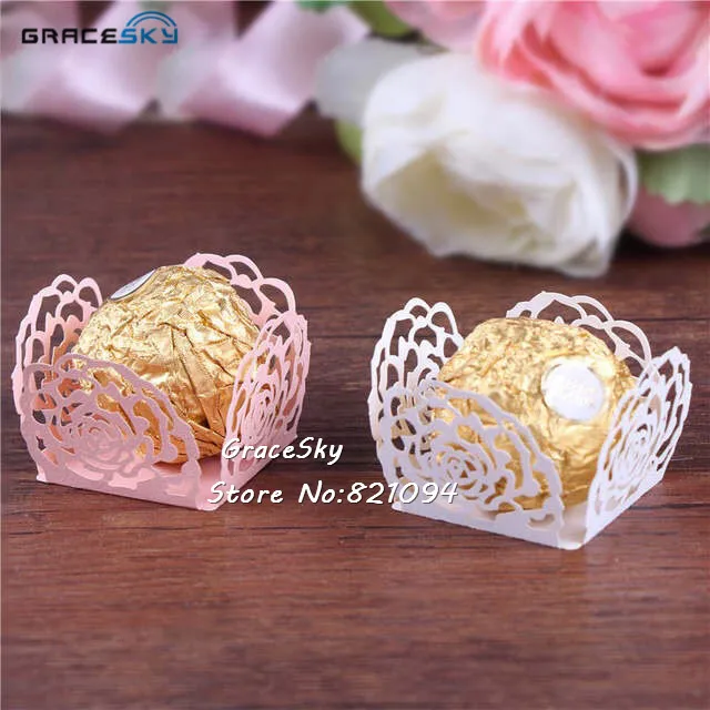 Chocolate packaging decoration,50pcs/lot Rose flower design wrapper,candy holder,caixa de chocolate,wedding supplies
Chocolate packaging decoration,50pcs/lot Rose flower design wrapper,candy holder,caixa de chocolate,wedding supplies