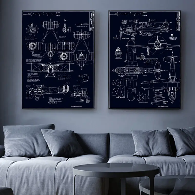 Airplane Poster Canvas Painting Minimalist Picture Art Aircraft sketch Print Black and White Geometric Home Wall Decor Painting
Airplane Poster Canvas Painting Minimalist Picture Art Aircraft sketch Print Black and White Geometric Home Wall Decor Painting