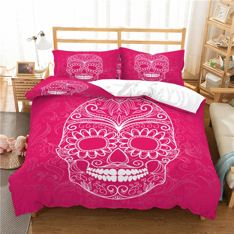 Home Textile Luxury 3D Skullr Print 2/3Pcs Comfortable Duvet Cover PillowCase Bedding Sets Queen and King EU/US/AU Size
Home Textile Luxury 3D Skullr Print 2/3Pcs Comfortable Duvet Cover PillowCase Bedding Sets Queen and King EU/US/AU Size