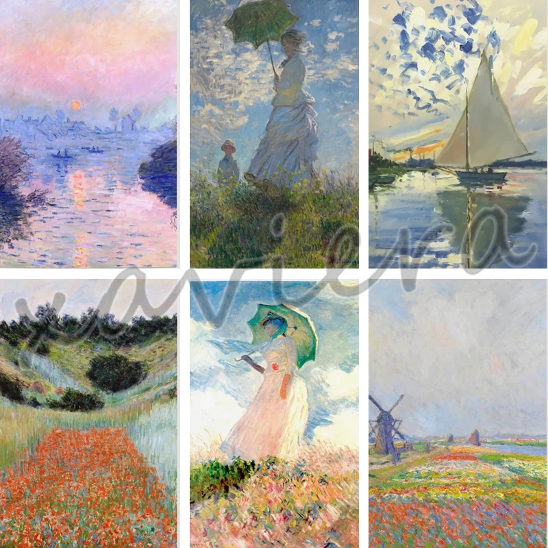 5D Diy Diamond Painting Claude Monet Sunrise Cross Stitch Kits Abstract Landscape Full Round Drill Embroidery Home Decor
5D Diy Diamond Painting Claude Monet Sunrise Cross Stitch Kits Abstract Landscape Full Round Drill Embroidery Home Decor
