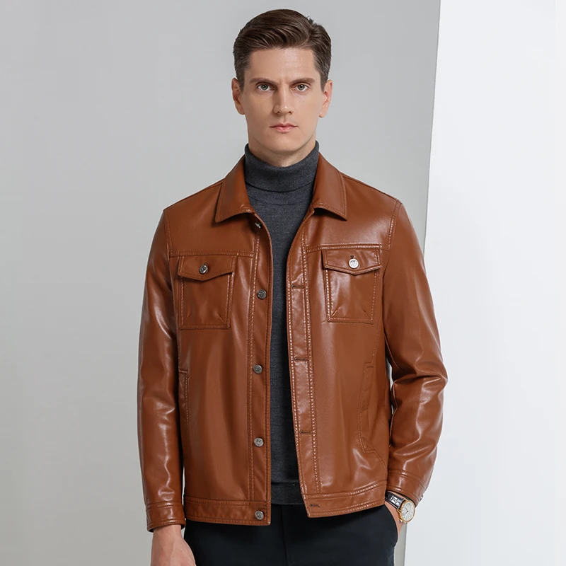 2021 Men Winter Casual Leather Jacket Coat Men Autumn Fashion Warm Velvet Leather Jacket Coat Men
2021 Men Winter Casual Leather Jacket Coat Men Autumn Fashion Warm Velvet Leather Jacket Coat Men