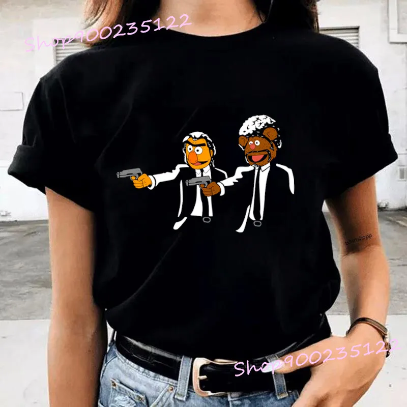 Pulp Fiction Women T-Shirt Printed Cartoon Punk Summer Female T-shirt Funny Short Sleeve Streetwear Tops Drop Shipping Tee
Pulp Fiction Women T-Shirt Printed Cartoon Punk Summer Female T-shirt Funny Short Sleeve Streetwear Tops Drop Shipping Tee