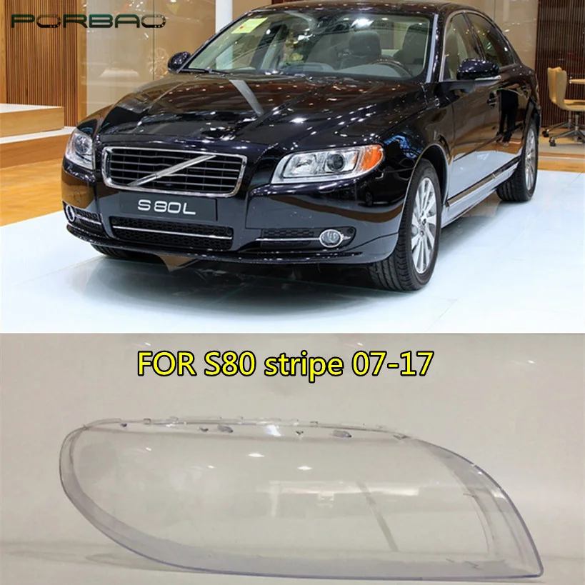 Headlight Lens Cover Transparent Headlamp Head Light Lens For stripe S80 2007-2017 Clear Auto Shell Cover Replacement DIY
Headlight Lens Cover Transparent Headlamp Head Light Lens For stripe S80 2007-2017 Clear Auto Shell Cover Replacement DIY