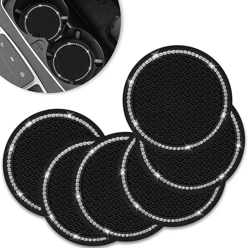 Car Universal Rhinestone Honeycomb Water Coaster Creative Cute Storage Mat Car Anti-slip Mat Interior
Car Universal Rhinestone Honeycomb Water Coaster Creative Cute Storage Mat Car Anti-slip Mat Interior