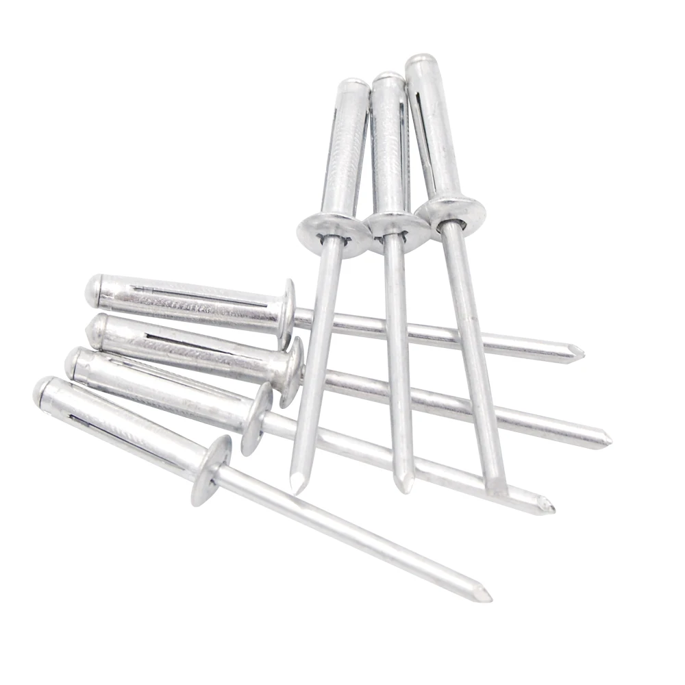20/50/100/200/500/1000 All aluminum lantern type waterproof core pull rivets fold type 4.0mm 4.8mm for soft or plastic material
20/50/100/200/500/1000 All aluminum lantern type waterproof core pull rivets fold type 4.0mm 4.8mm for soft or plastic material