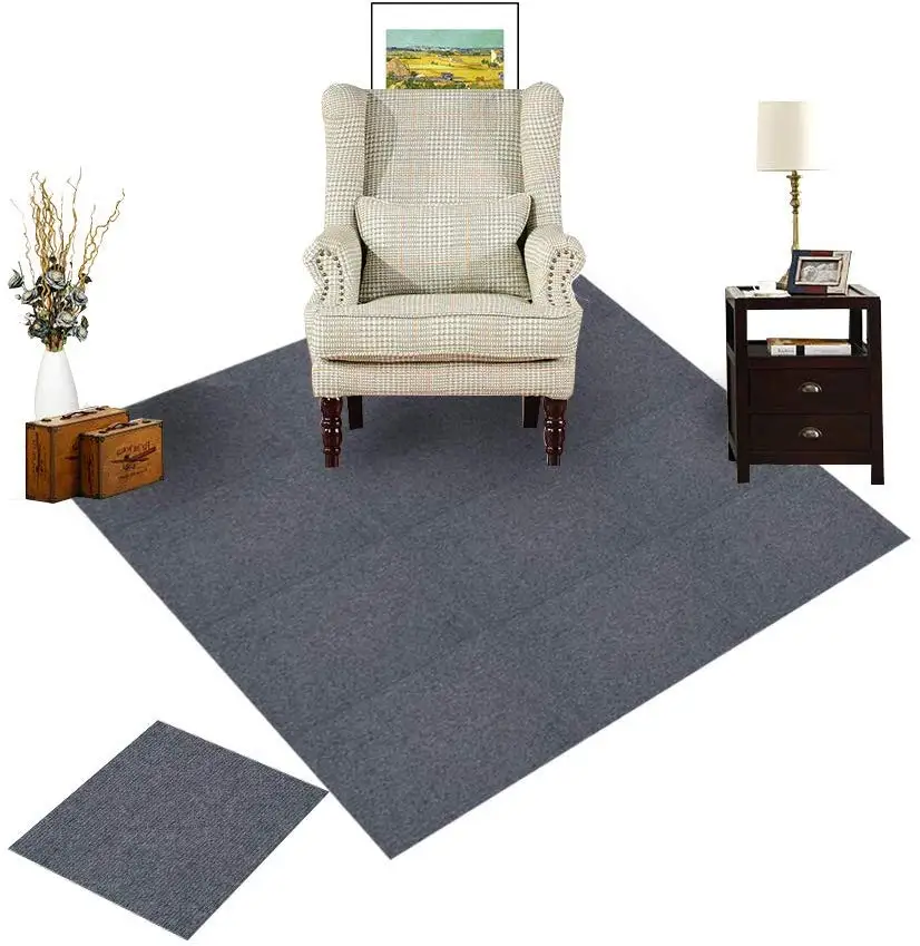 12PCS Self Adhesive Carpet Tile Easy to Peel and Stick soundproof Office Carpet Floor Tile
12PCS Self Adhesive Carpet Tile Easy to Peel and Stick soundproof Office Carpet Floor Tile