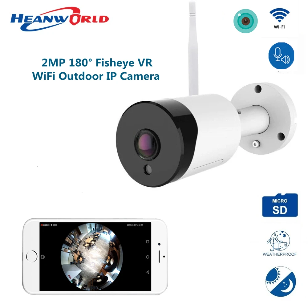 IP-камера видеонаблюдения, 2.0MP, рыбий глаз, Wifi, 1080P, беспроводная, ИК, слот SD, панорамный вид, XMeye
IP-камера видеонаблюдения, 2.0MP, рыбий глаз, Wifi, 1080P, беспроводная, ИК, слот SD, панорамный вид, XMeye