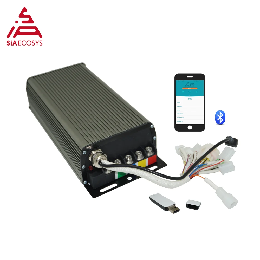 US warehouse Sabvoton SVMC72150 V2 BLDC Motor Controller With Bluetooth Adapter For 3000w 72V 150A Electric Bicycle Motor
US warehouse Sabvoton SVMC72150 V2 BLDC Motor Controller With Bluetooth Adapter For 3000w 72V 150A Electric Bicycle Motor