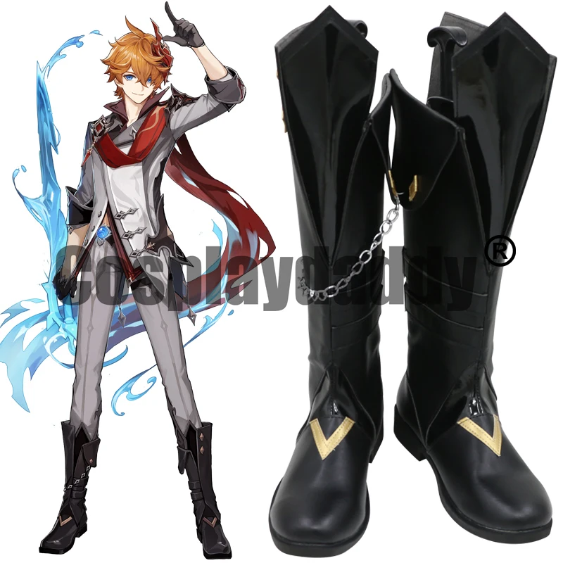 Genshin Impact Snezhnaya Eleven Fatui Harbingers Childe Tartaglia Dadaliya Cosplay Shoes Boots C006
Genshin Impact Snezhnaya Eleven Fatui Harbingers Childe Tartaglia Dadaliya Cosplay Shoes Boots C006