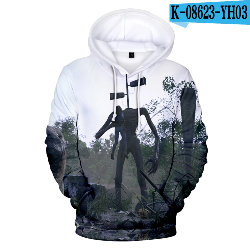 Siren Head 3D kids Hoodies Fashion Sweatshirt Hip Hop Harajuku boy/girl Hooded Pullover Streetwear Tops Winter Oversized clothes
Siren Head 3D kids Hoodies Fashion Sweatshirt Hip Hop Harajuku boy/girl Hooded Pullover Streetwear Tops Winter Oversized clothes