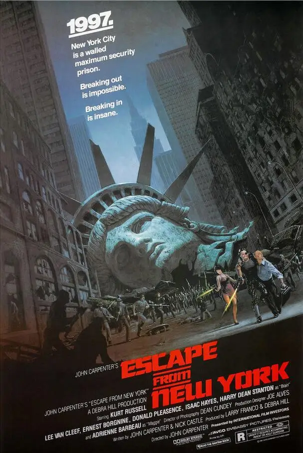 John Carpenter's Escape From New York Movie Art Silk Poster Print 24x36inch
John Carpenter's Escape From New York Movie Art Silk Poster Print 24x36inch