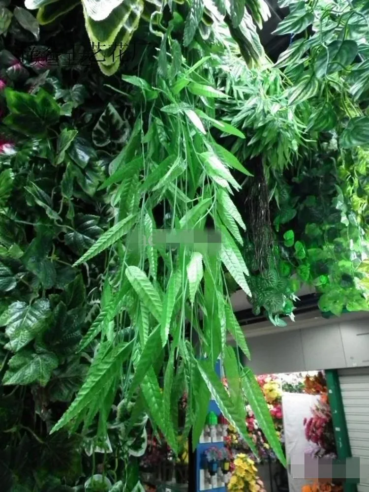 180 Meter Artificial Green Willow Simulation Silk Willow Leaf Flower Vine for Home Decoration FREE SHIPPING
180 Meter Artificial Green Willow Simulation Silk Willow Leaf Flower Vine for Home Decoration FREE SHIPPING