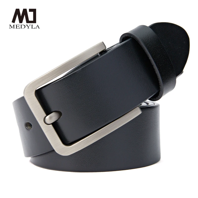 MEDYLA Vintage Luxury Handmade Leather Alloy Buckle Men's Belt Original Cowhide Retro All-match Casual Jeans Soft Belt A90204
MEDYLA Vintage Luxury Handmade Leather Alloy Buckle Men's Belt Original Cowhide Retro All-match Casual Jeans Soft Belt A90204