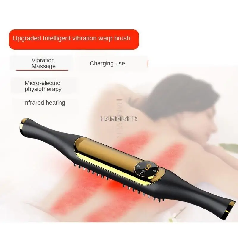Microelectric Pulse Infrare Heating Massage Stick Electric Red Light Physiotherapy Meridian Brush Vibration Scraping tool Health
Microelectric Pulse Infrare Heating Massage Stick Electric Red Light Physiotherapy Meridian Brush Vibration Scraping tool Health