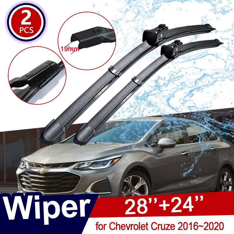 2Pcs Car Wiper Blades for Chevrolet Cruze 2016~2020 Accessories 2017 2018 2019 Front Window Windshield Windscreen Stickers Goods
2Pcs Car Wiper Blades for Chevrolet Cruze 2016~2020 Accessories 2017 2018 2019 Front Window Windshield Windscreen Stickers Goods