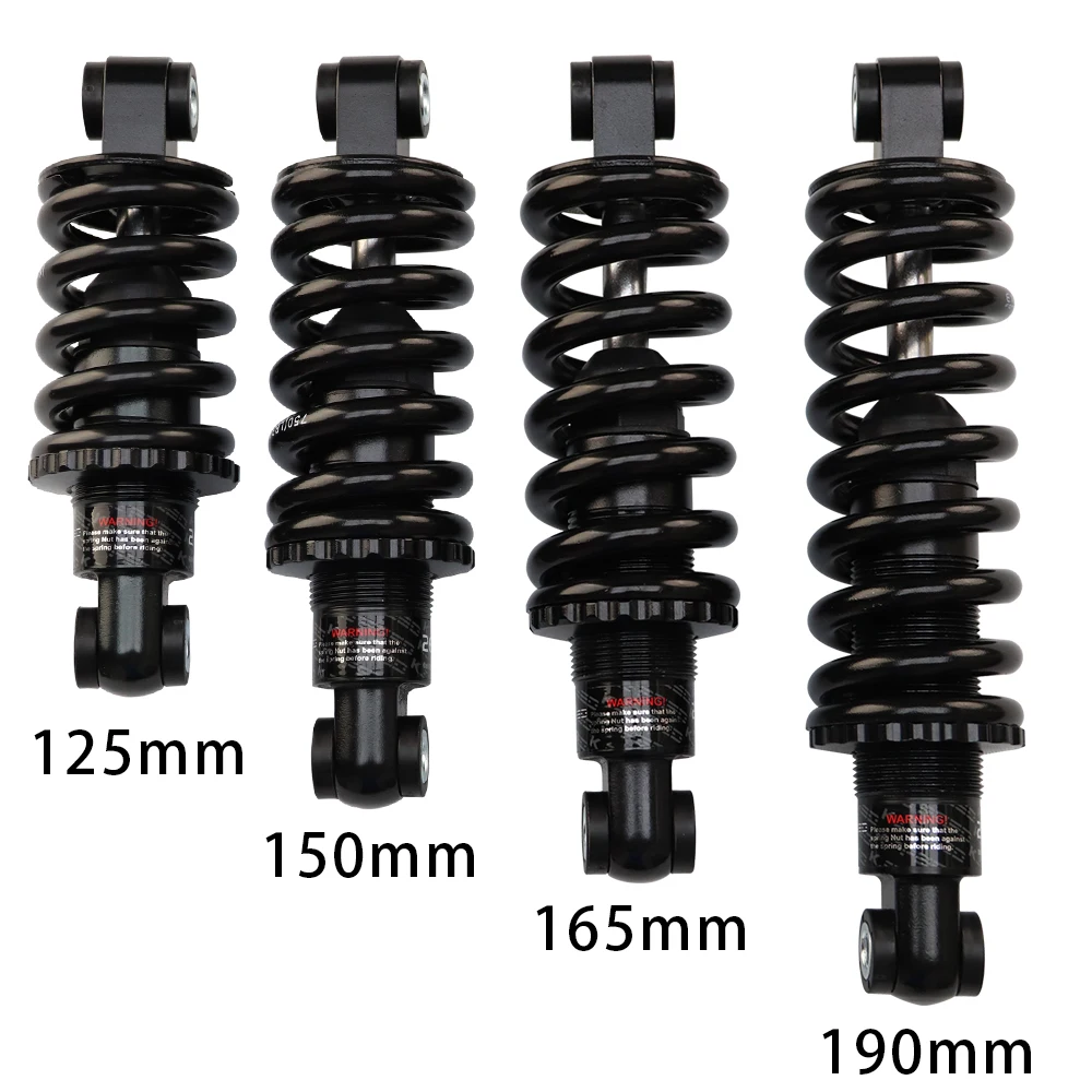 125mm bicycle rear shock absorber/lithium electric bicycle upgraded/Ultimate scooter rear shock absorber
125mm bicycle rear shock absorber/lithium electric bicycle upgraded/Ultimate scooter rear shock absorber