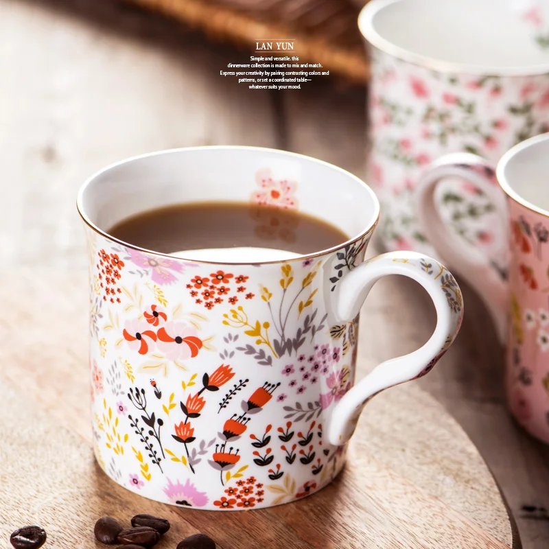 EECAMAIL Manshan Flower Open Forest Mug Exquisite Gift Coffee Cup Milk Tea Cup Office Water Cup 300ML Colorful Mugs Milk Mug
EECAMAIL Manshan Flower Open Forest Mug Exquisite Gift Coffee Cup Milk Tea Cup Office Water Cup 300ML Colorful Mugs Milk Mug