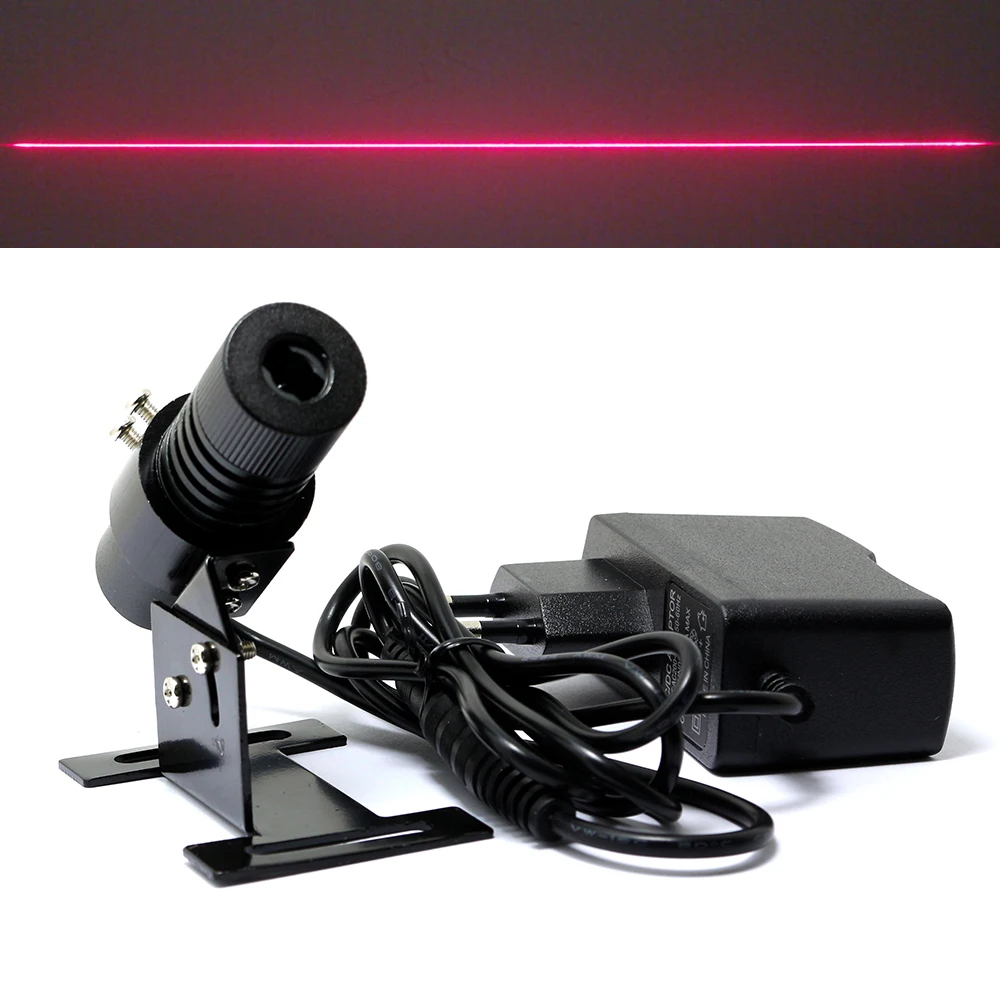 650nm 100mW Red Laser Line Locator Module 22x70mm w/Heatsink and Europe Plug
650nm 100mW Red Laser Line Locator Module 22x70mm w/Heatsink and Europe Plug