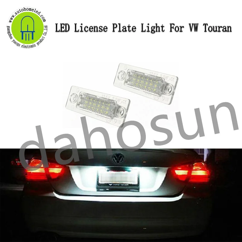 2Pcs Dahosun White LED License Plate Light Compatible with VW Jetta 5 Caddy 3 Passat Touran Error Free Rear Number Lamps
2Pcs Dahosun White LED License Plate Light Compatible with VW Jetta 5 Caddy 3 Passat Touran Error Free Rear Number Lamps