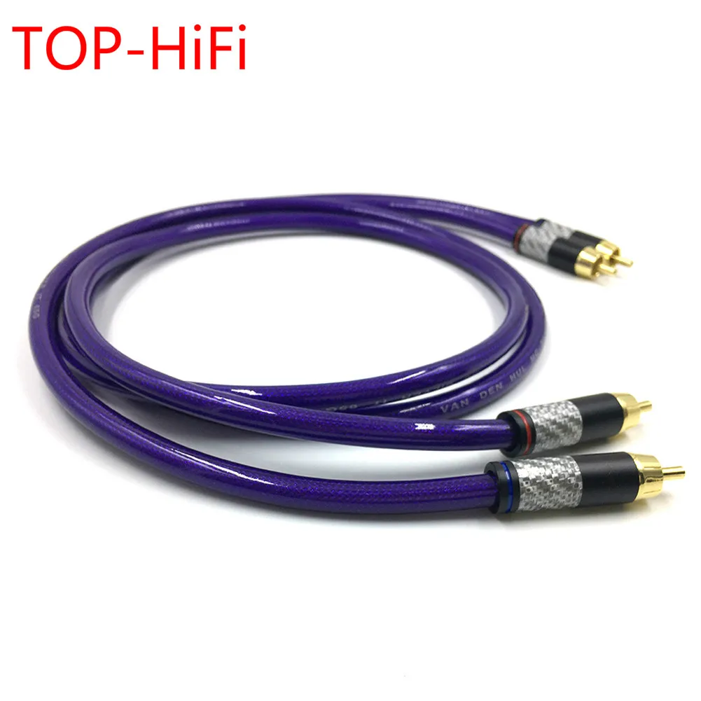 TOP-HiFi Pair Type-1 Gold Plated RCA Plug Audio Cable 2RCA Male to Male Interconnect Cable for Van Den Hul MC SILVEB-IT 65
TOP-HiFi Pair Type-1 Gold Plated RCA Plug Audio Cable 2RCA Male to Male Interconnect Cable for Van Den Hul MC SILVEB-IT 65