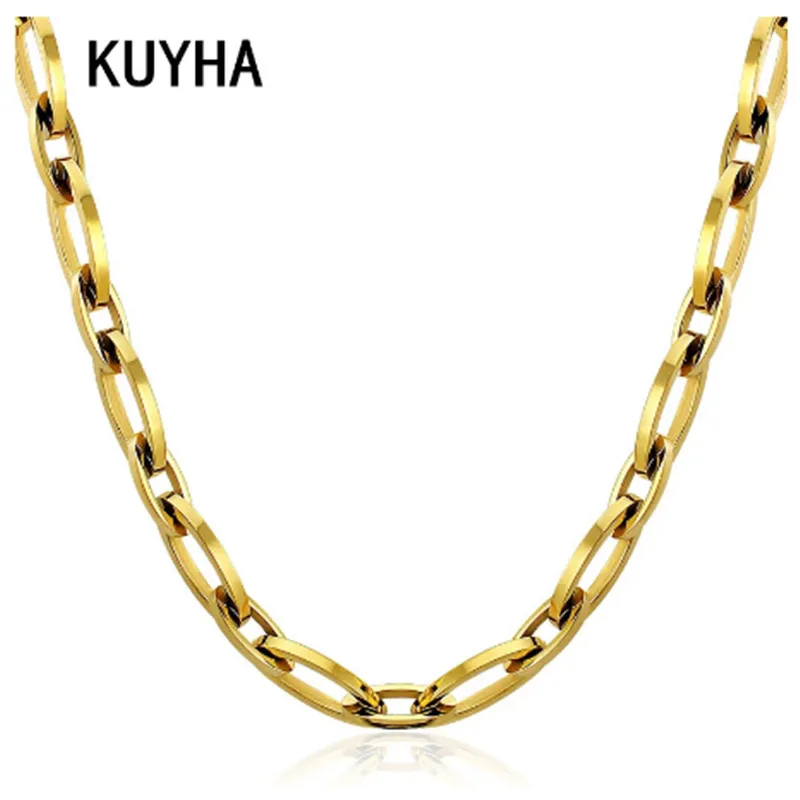Gold/Silver Color Necklace Handmade Gold Choker Chain Collier Femme Collared Women Jewelry Necklace for Women
Gold/Silver Color Necklace Handmade Gold Choker Chain Collier Femme Collared Women Jewelry Necklace for Women