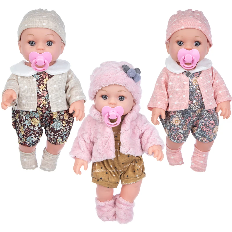 30cm New baby dolls silicone viny 30cm Reborn baby poupee boneca baby soft toy gift todder
30cm New baby dolls silicone viny 30cm Reborn baby poupee boneca baby soft toy gift todder