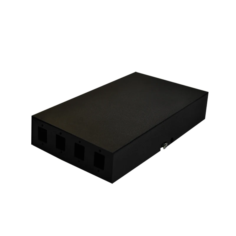 4 Port SC Fiber Optic Terminal Box Cable Terminal Box Junction Box Fiber Optic Splice Box Fiber Splice Trays 4
4 Port SC Fiber Optic Terminal Box Cable Terminal Box Junction Box Fiber Optic Splice Box Fiber Splice Trays 4