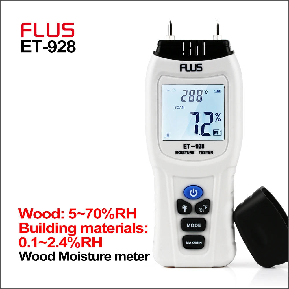 FLUS Portable Digital Wood Water Moisture Meter Thermometer Tester Tools Timber Hygrometer 0~99.9% Wood Moisture Meter
FLUS Portable Digital Wood Water Moisture Meter Thermometer Tester Tools Timber Hygrometer 0~99.9% Wood Moisture Meter