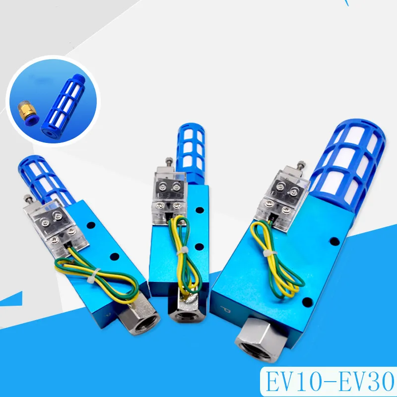 Ev10/15/20/25/30 Vacuum Generator Negative Pressure Generator Manipulator Suction Cup Negative Pressure Control Valve Pneumatic
Ev10/15/20/25/30 Vacuum Generator Negative Pressure Generator Manipulator Suction Cup Negative Pressure Control Valve Pneumatic