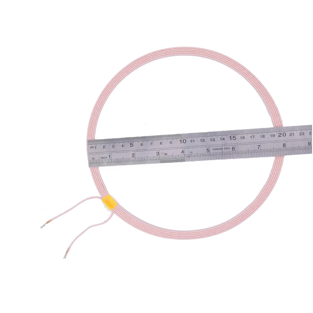 Taidacent Portable Magnetic Charger Coil 200mm 12uh Conductive/Conducting Coil Diy Inductor Coil for High Power Wireless Charger
Taidacent Portable Magnetic Charger Coil 200mm 12uh Conductive/Conducting Coil Diy Inductor Coil for High Power Wireless Charger