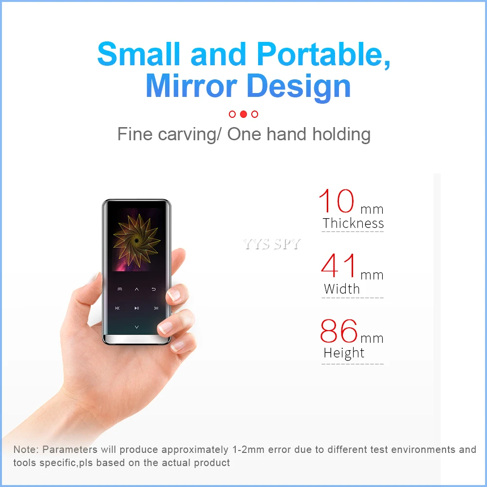 Professional Audio Record Mini MP3 Player OTG 1.5inch Ebook Digital Voice Activated Recorder FM Launch Bluetooth Lossless HIFI
Professional Audio Record Mini MP3 Player OTG 1.5inch Ebook Digital Voice Activated Recorder FM Launch Bluetooth Lossless HIFI
